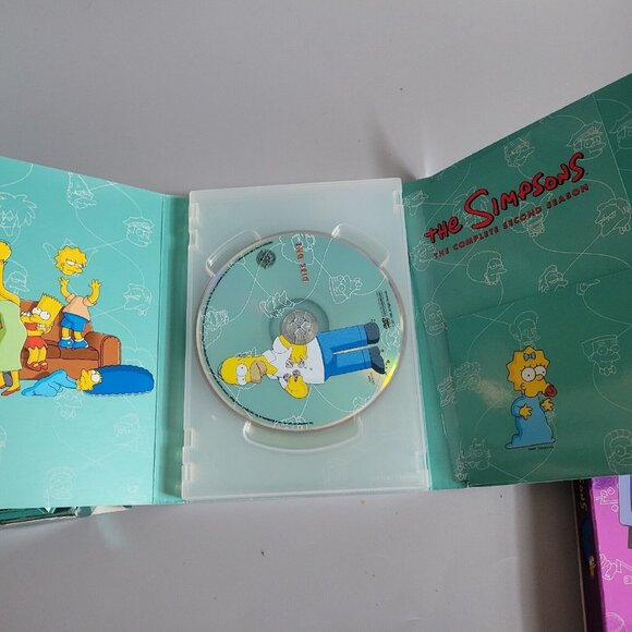 The Simpson Seasons 1 - 4 Collectors Edition DVD Lot Complete With Books. NICE!! - Picture 6 of 12